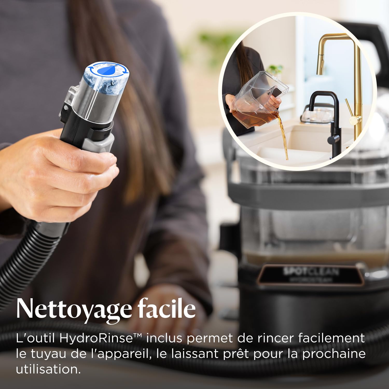 bissell-spotclean-hydrosteam-3689n-shampouineuse-canap-vapeur image 8