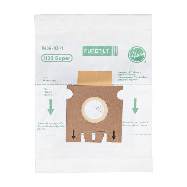 hoover-maxlife-h30s-purefil-sacs-papier-filtrants-aspirateur image 1