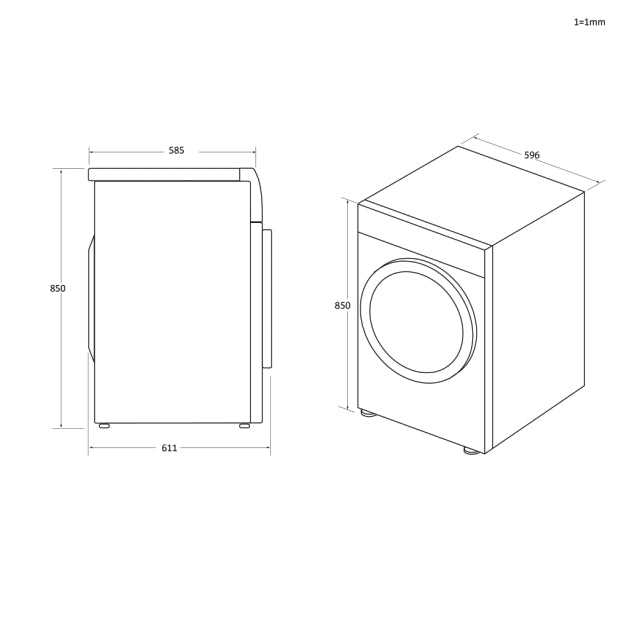hoover-elite-h-dry-500-ndeh11a2tsbexs-s-s-che-linge-woolmark image 7