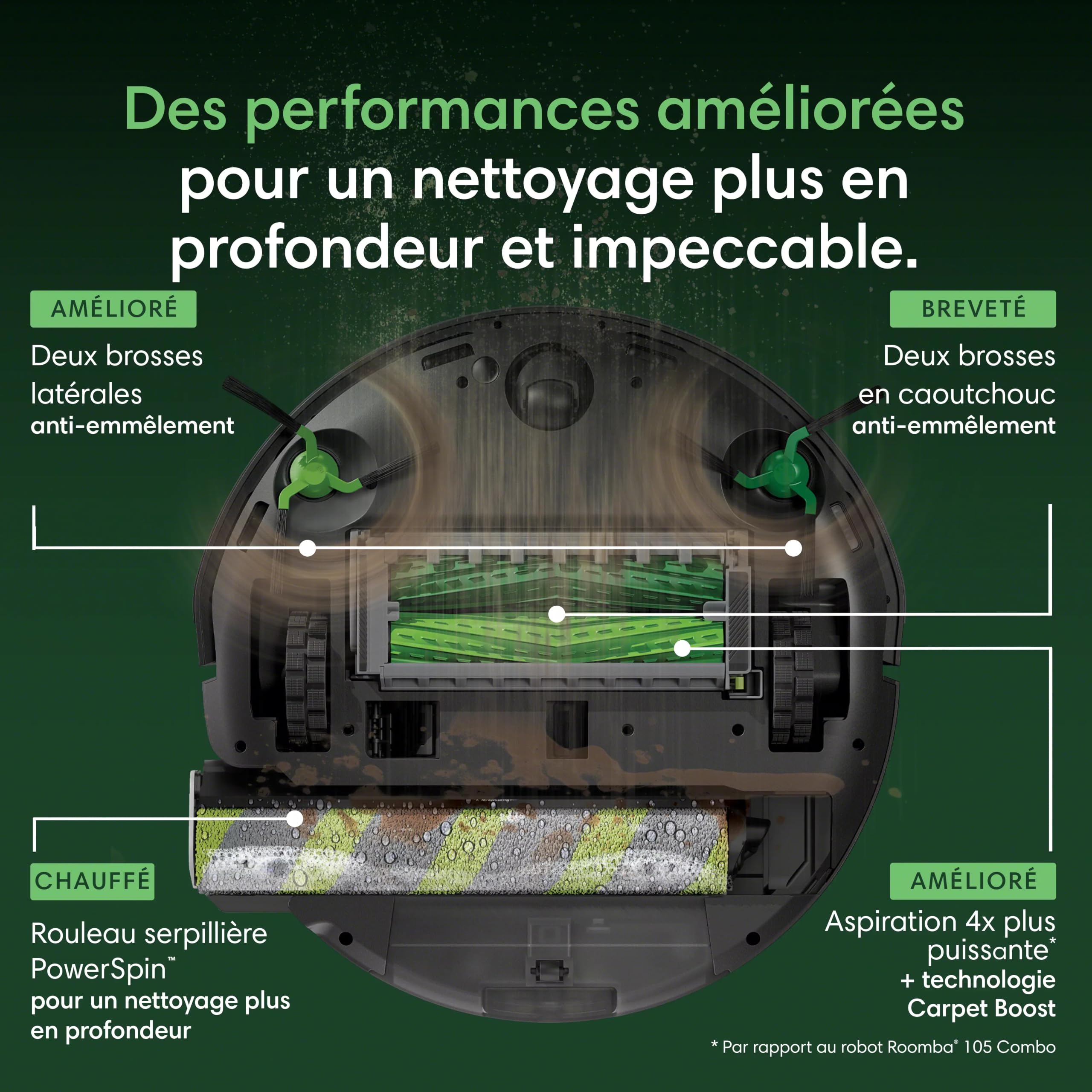 irobot-roomba-max-775-robot-aspirateur-laveur-noir-30000-pa image 2