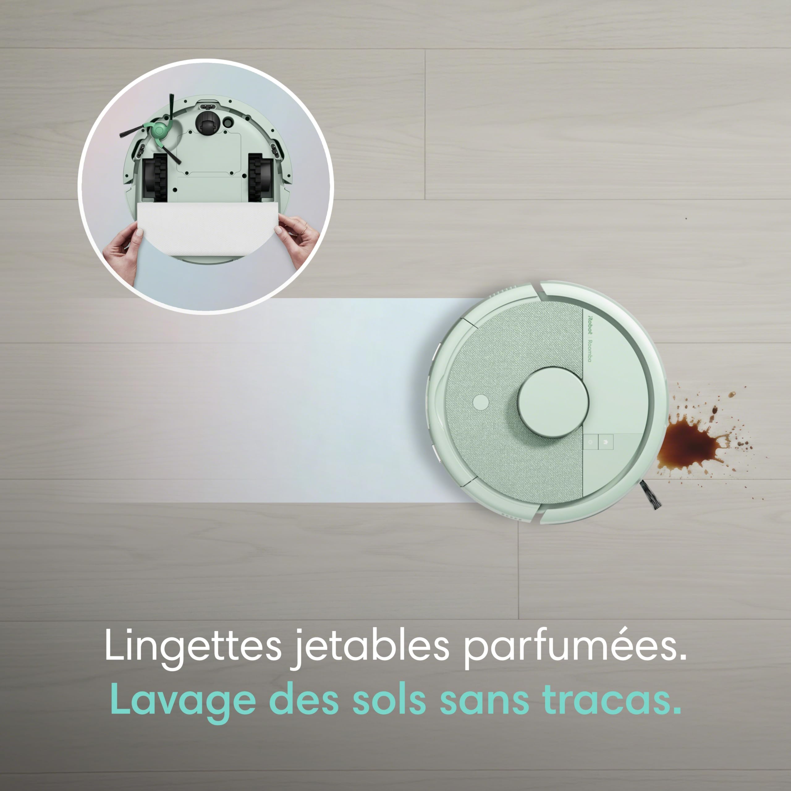 irobot-roomba-mini-robot-aspirateur-laveur-vert-menthe-autoempty image 8