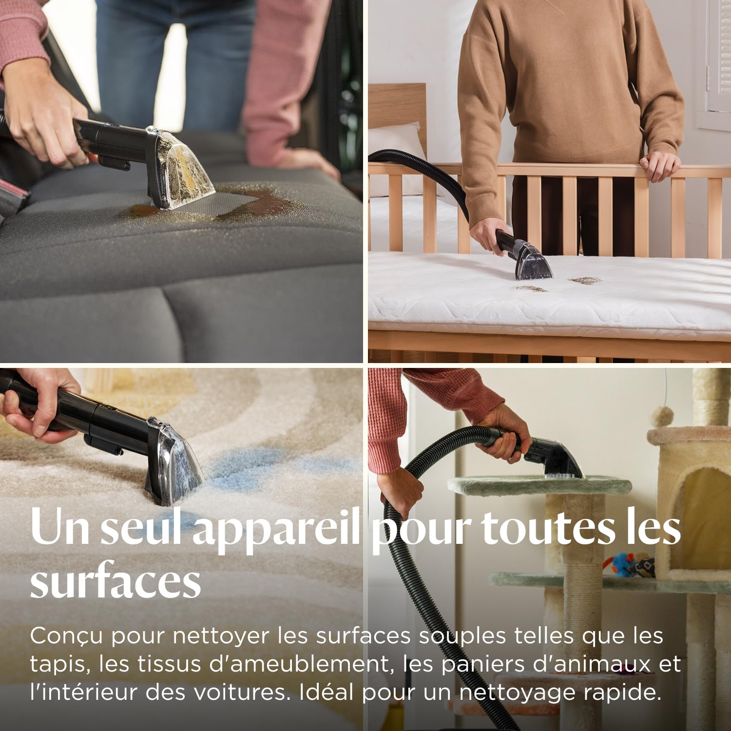 bissell-spotclean-proheat-advanced-3924n-shampouineuse-canap-1125w-animaux image 4