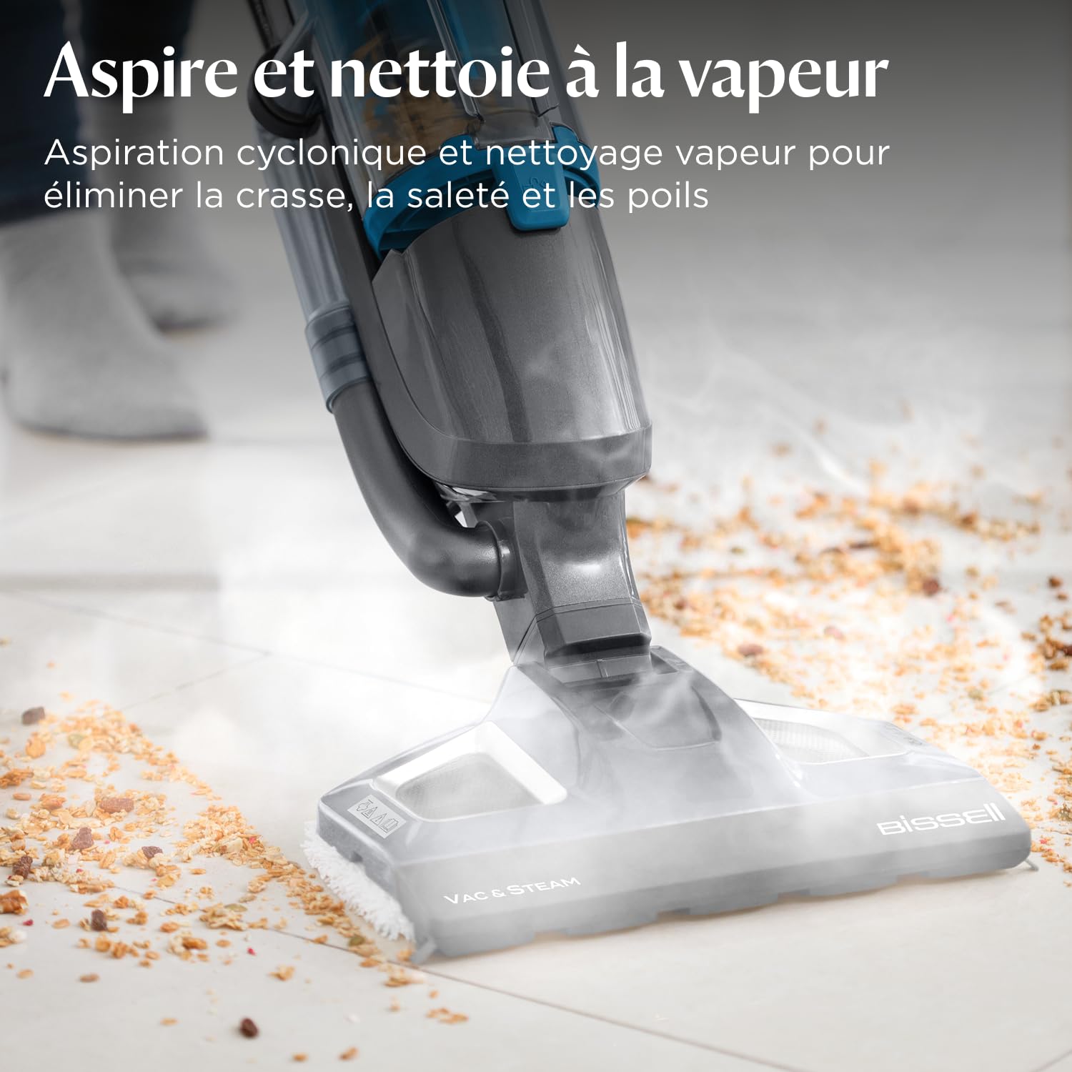 bissell-vac-steam-4266n-nettoyeur-vapeur-2-en-1 image 2
