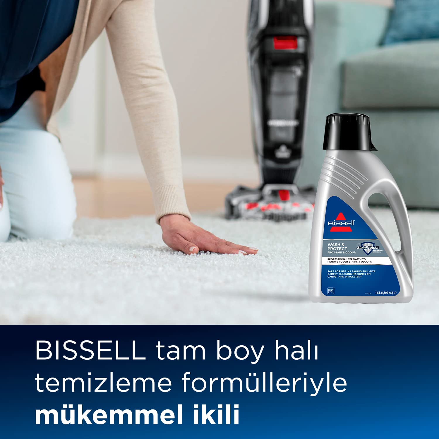bissell-hydrowave-2571n-brosse-rouleau-tapis-origine image 3