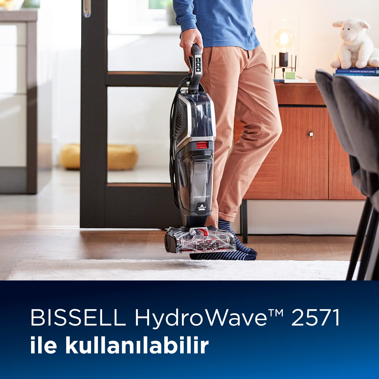 bissell-hydrowave-2571n-brosse-rouleau-tapis-origine image 6
