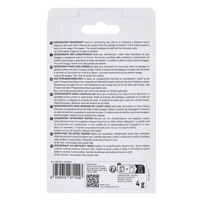 hoover-elite-cpp60dw-d-sodorisant-lave-vaisselle-fresh-essence image 4