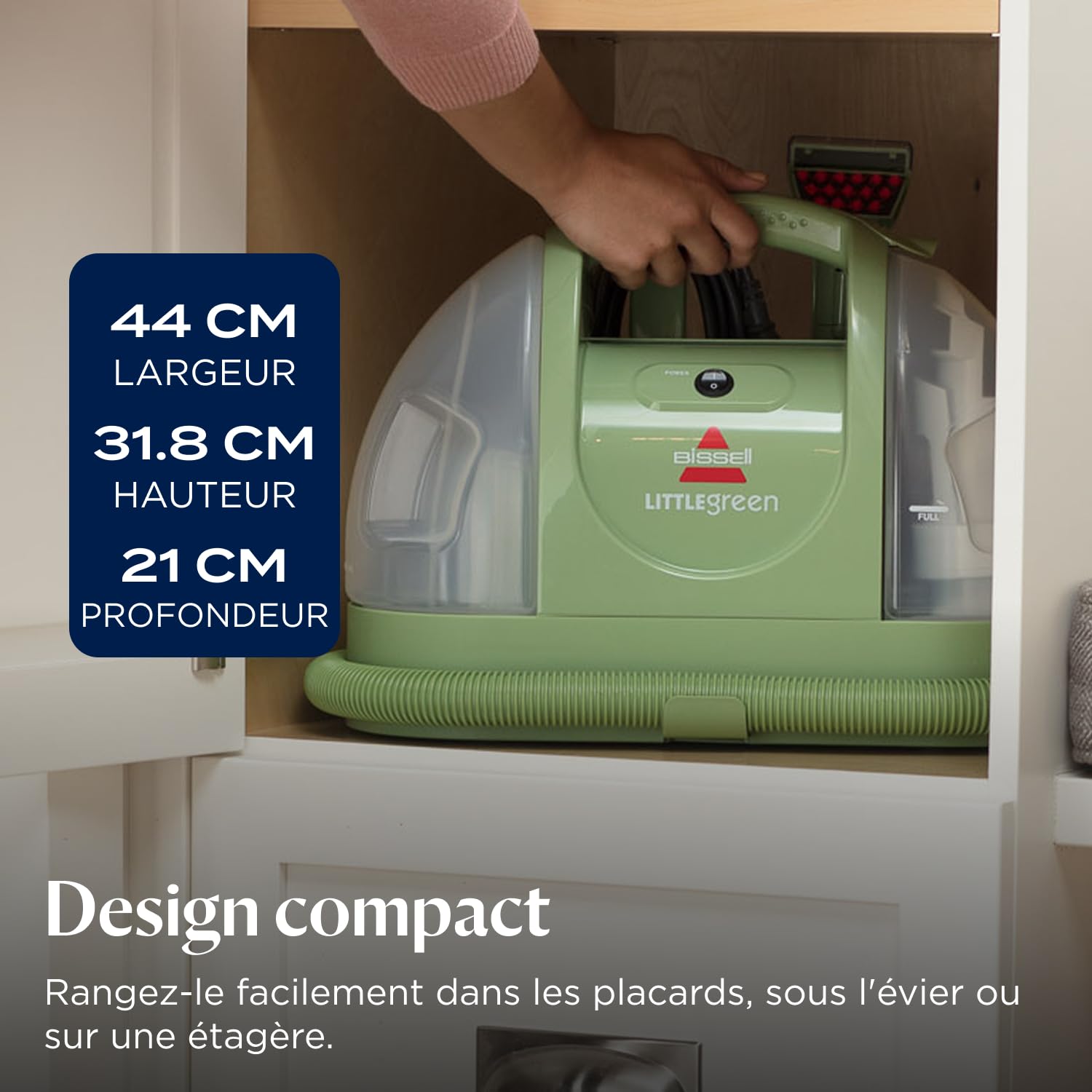 bissell-little-green-4098n-shampouineuse-canap-340w-taches image 5