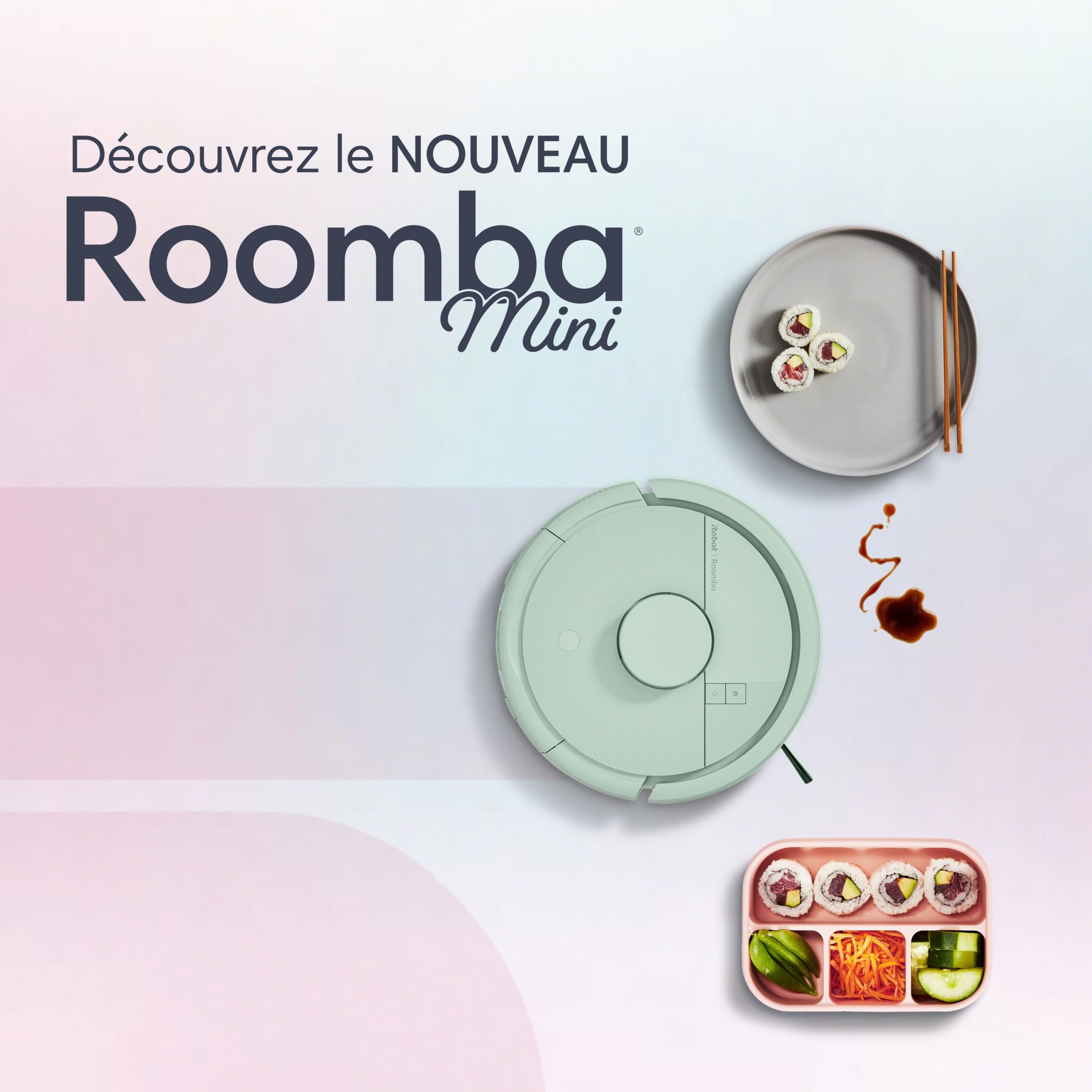 irobot-roomba-mini-robot-aspirateur-laveur-vert-menthe-autoempty image 2