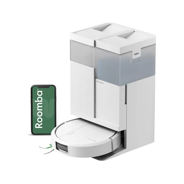 irobot-roomba-plus-515-combo-robot-aspirateur-laveur-blanc-lidar image 1