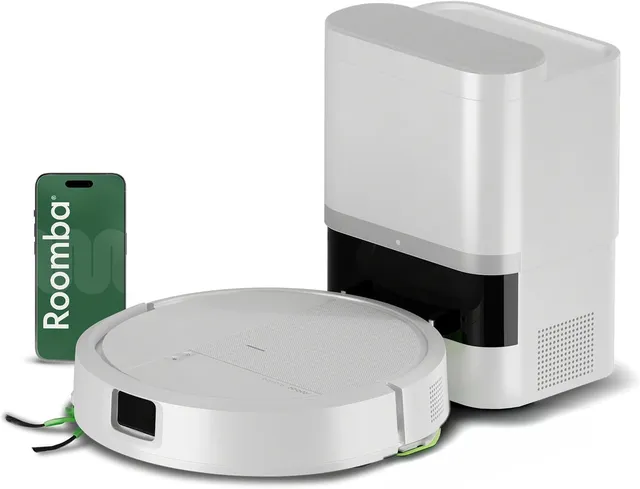 irobot-roomba-115-combo-robot-aspirateur-laveur-blanc-15kpa image 1