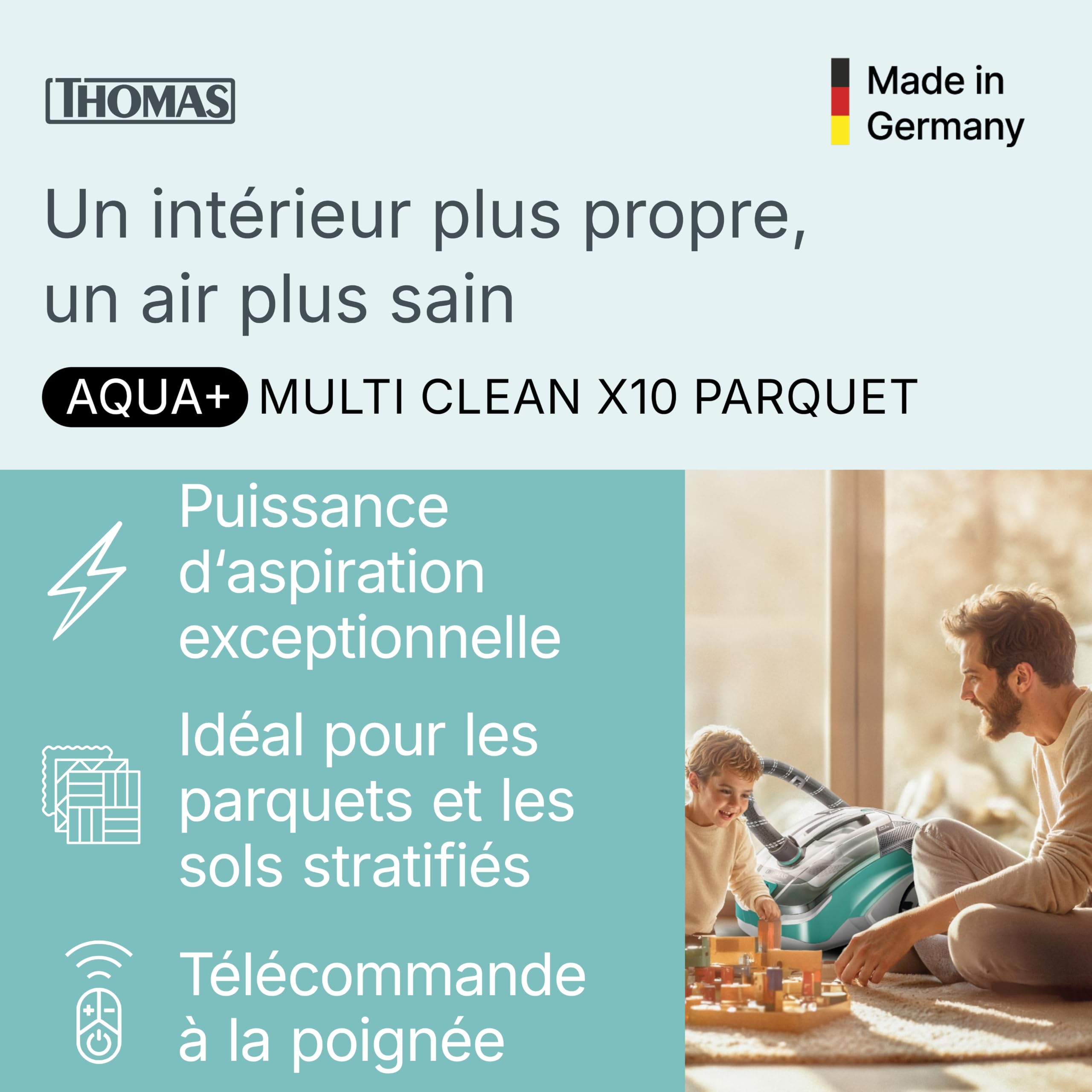 thomas-multi-clean-x10-aspirateur-eau-sans-sac-parquet image 2