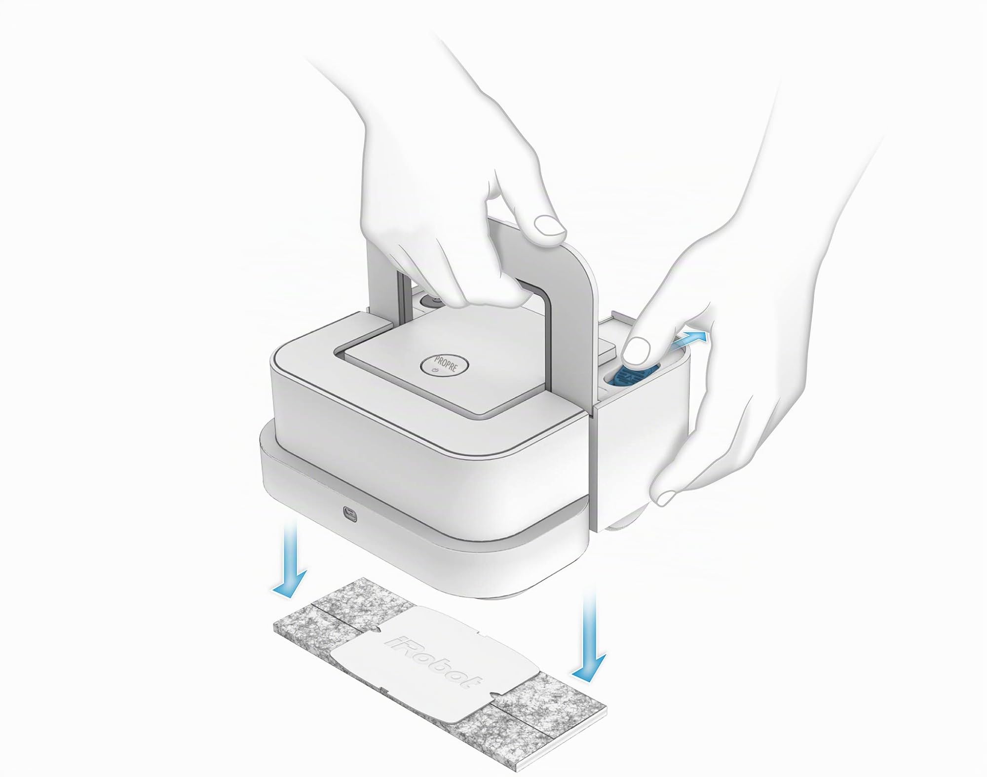 irobot-braava-jet-lingettes-lavage-humide-x10-sols image 4