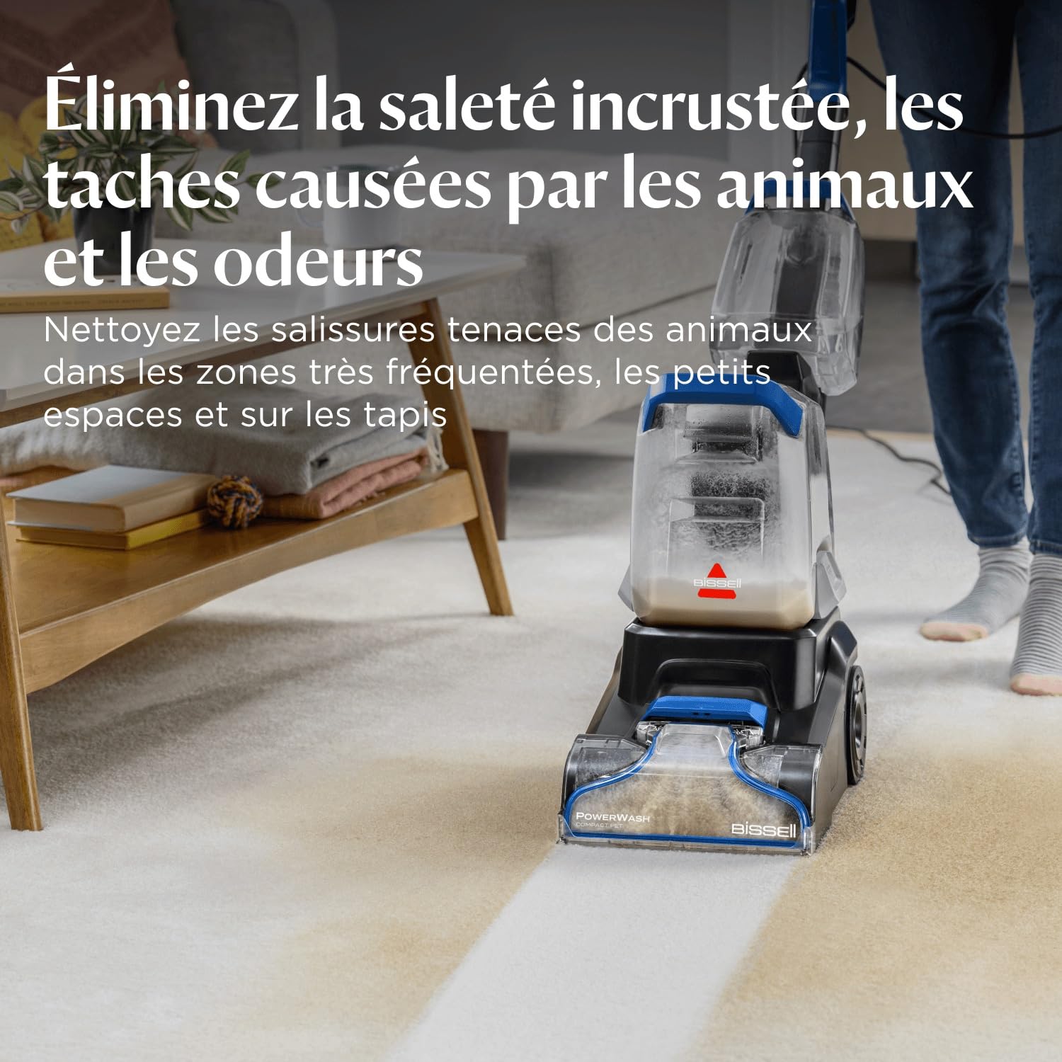 bissell-powerwash-compact-pet-4058n-shampouineuse-tissu image 4