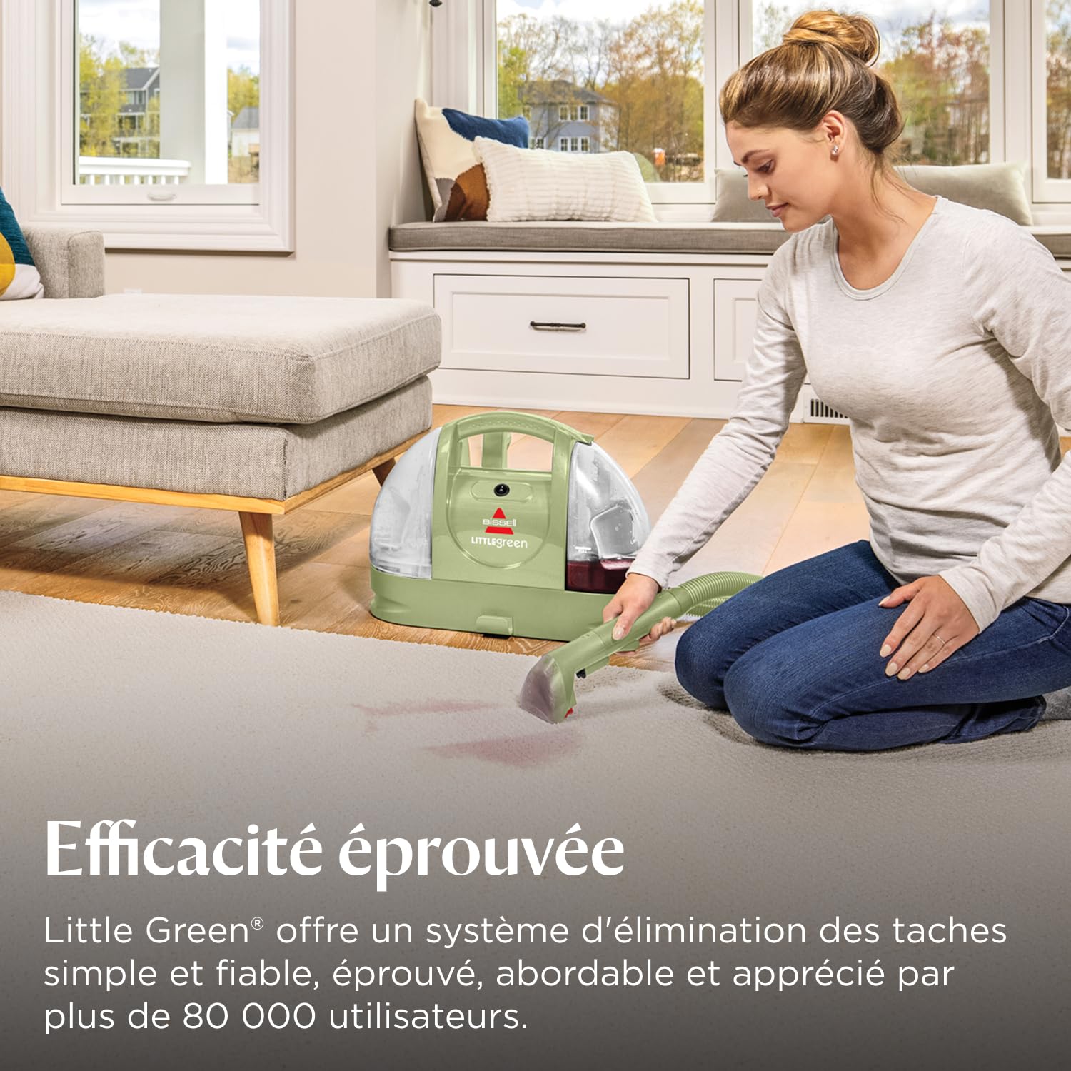 bissell-little-green-4098n-shampouineuse-canap-340w-taches image 4