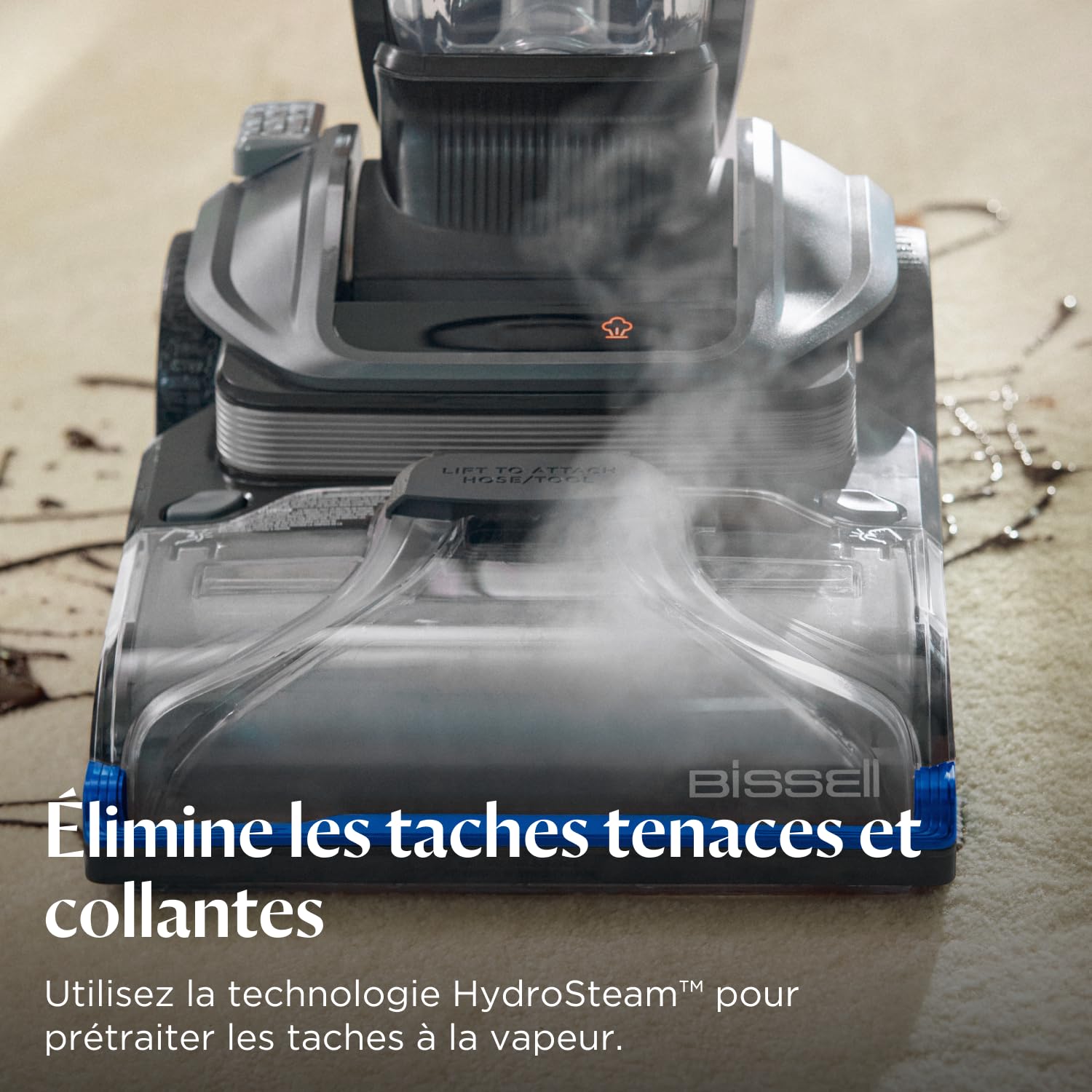 bissell-revolution-hydrosteam-3670n-nettoyeur-vapeur-tapis-1300w image 4