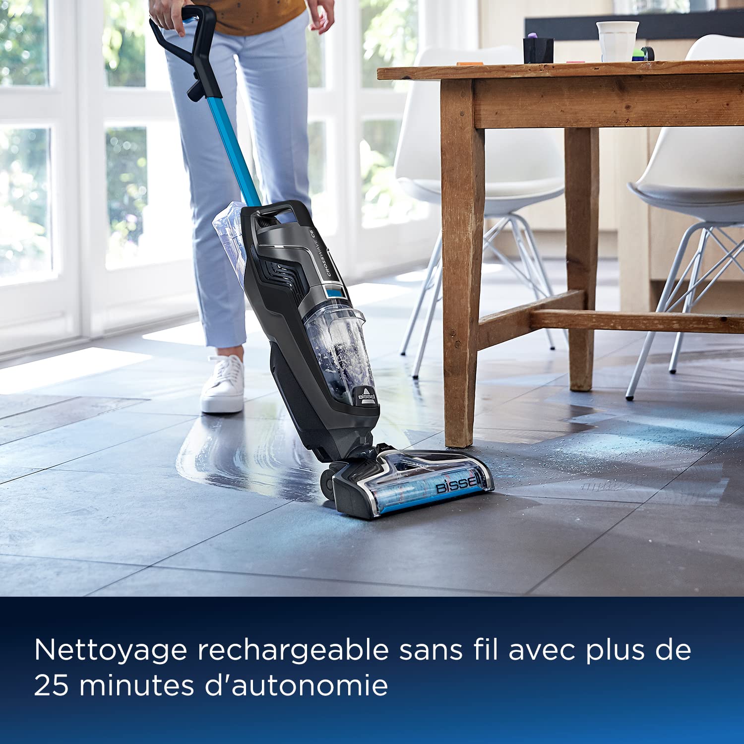 bissell-crosswave-c6-3566n-aspirateur-laveur-sans-fil image 2