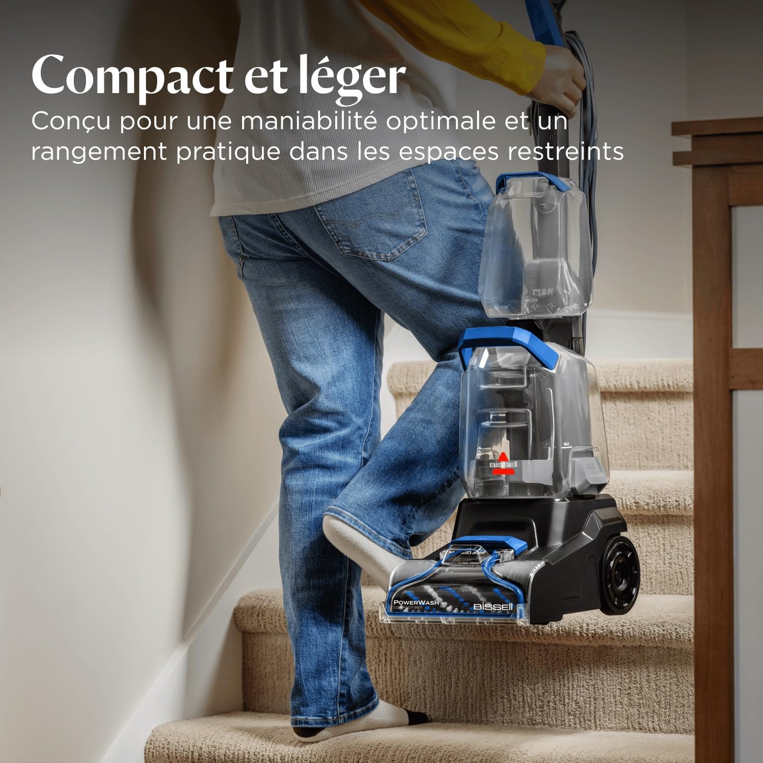 bissell-powerwash-compact-pet-4058n-shampouineuse-tissu image 6
