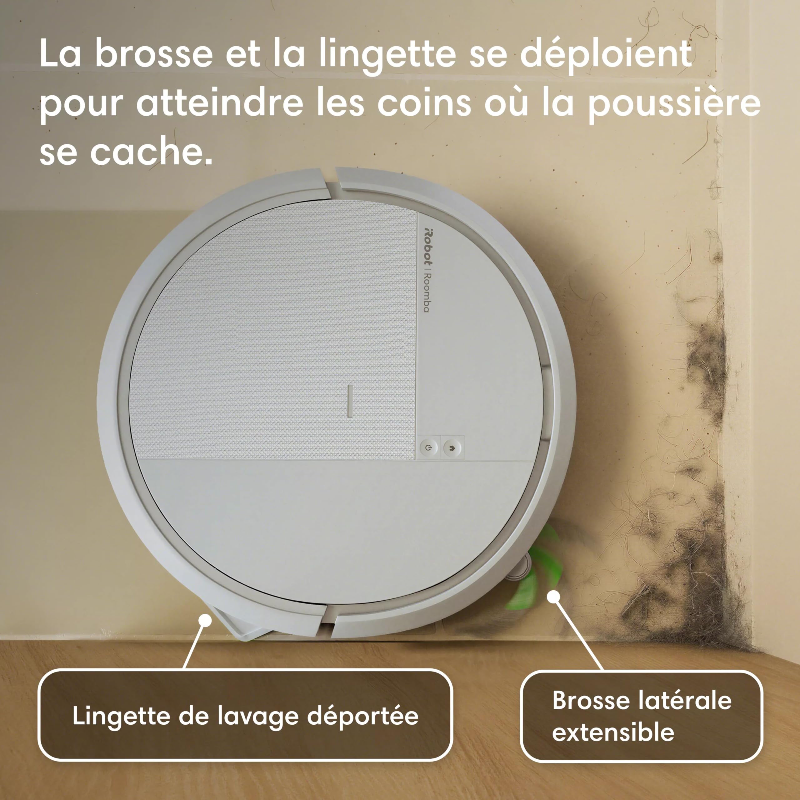irobot-roomba-115-combo-robot-aspirateur-laveur-blanc-15kpa image 5